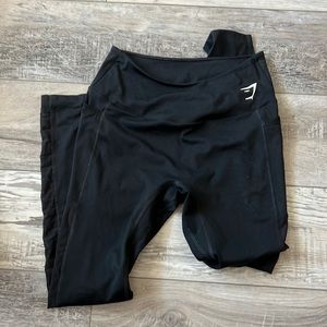 Gymshark black leggings w/ mesh